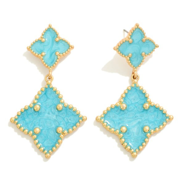 The Bria Earrings - Turquoise