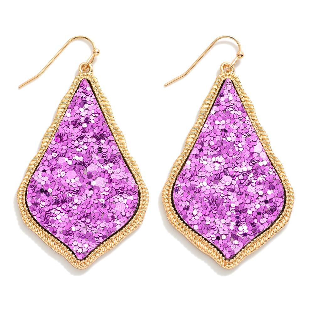 The Audrey Earrings - Light Purple