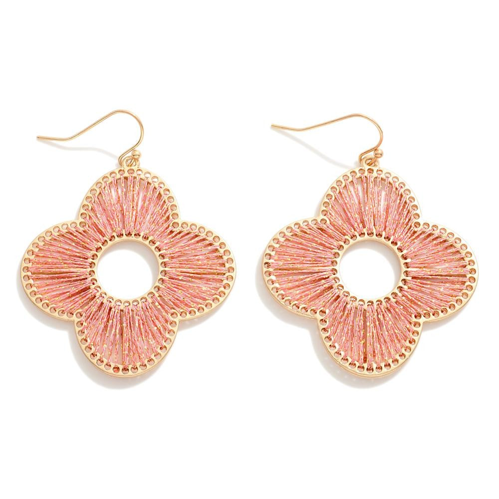 The Baylor Earrings - Blush