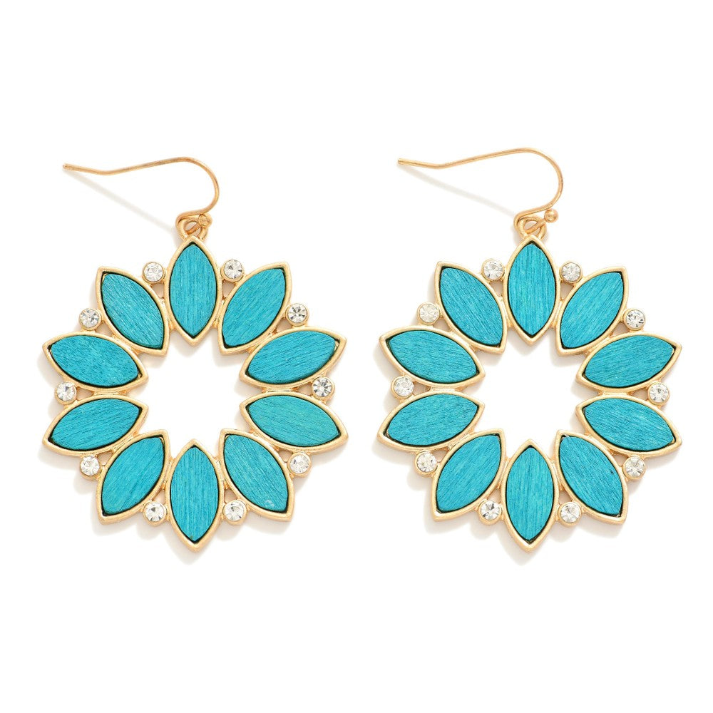 The Bekka Earrings - Teal