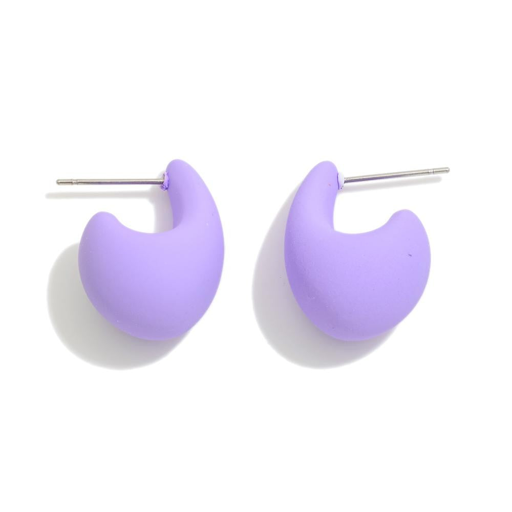 FINAL SALE - The Elley Earrings - Lilac