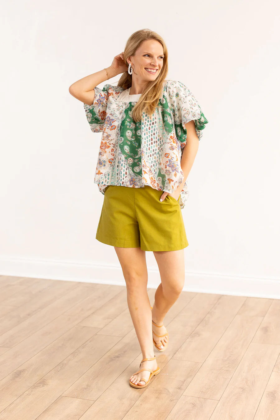 The Rosemary Top - Green