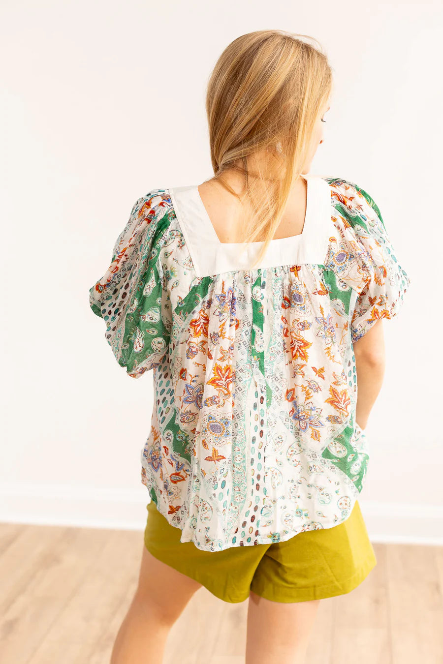 The Rosemary Top - Green