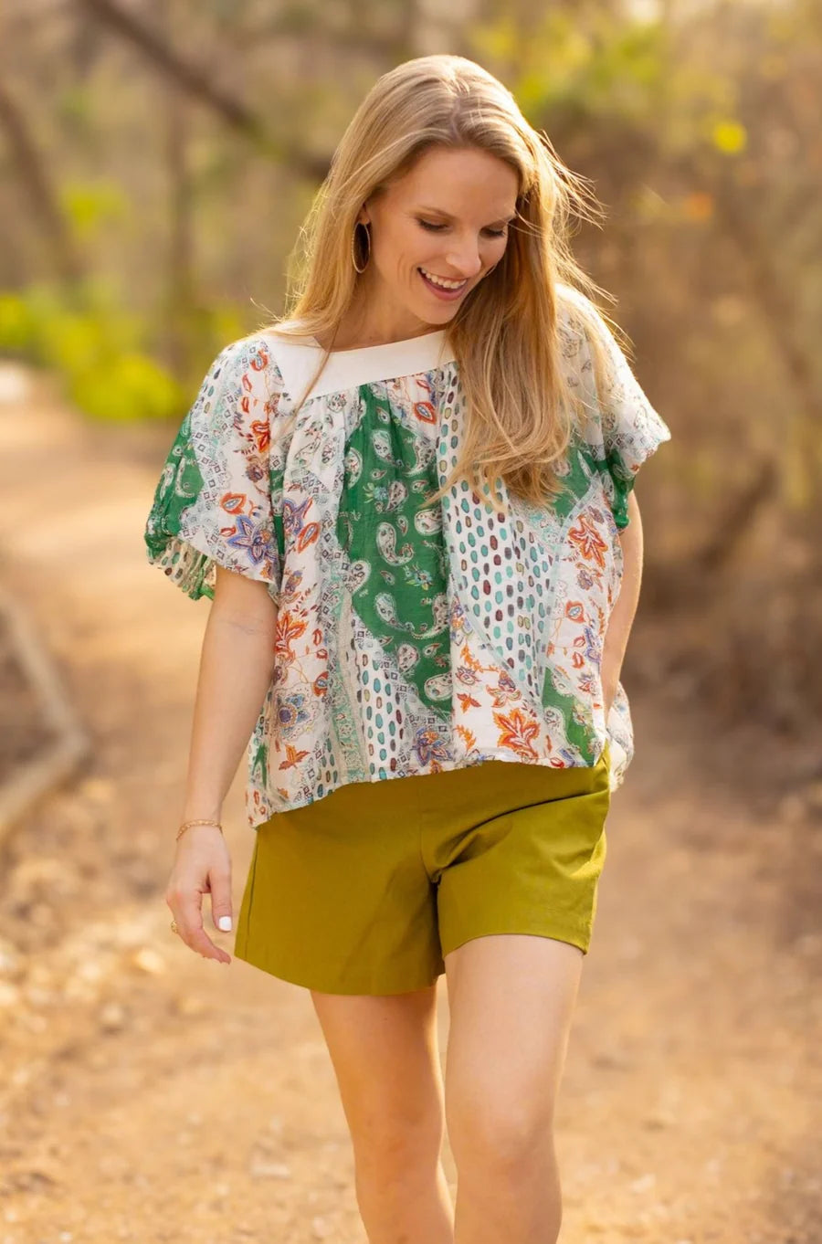 The Rosemary Top - Green