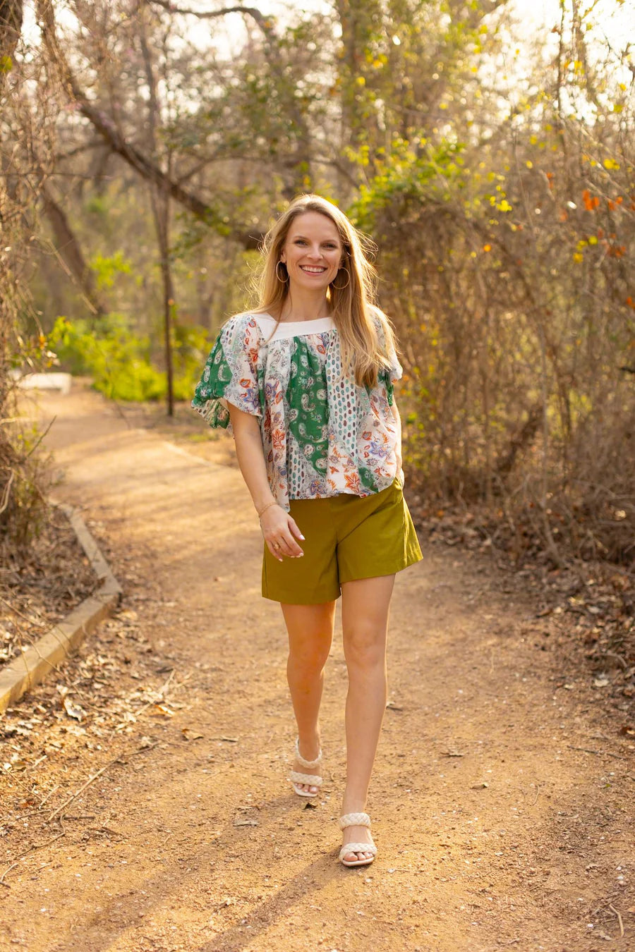 The Rosemary Top - Green