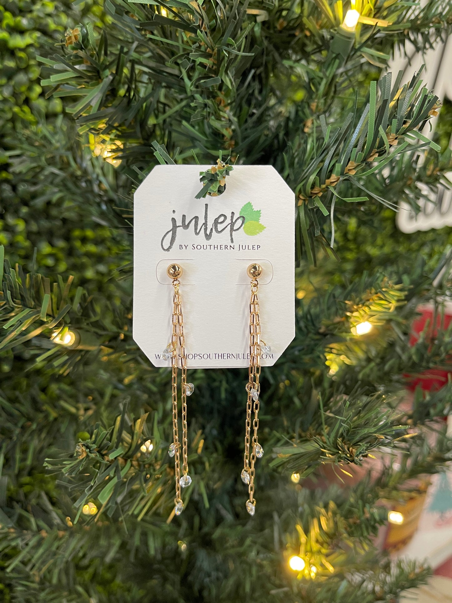 The Jewel Earrings - Gold