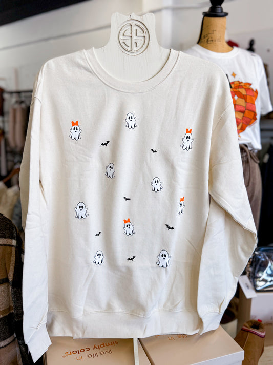 Simply Southern - Cute Ghosties Crewneck - 2025