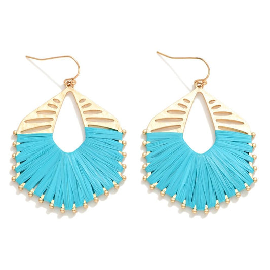 FINAL SALE - The Tavvy Earrings - Turquoise