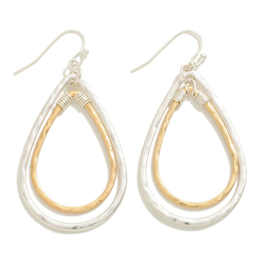 The Helena Earrings - Silver/Gold