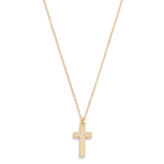 The Gold Cross Necklace