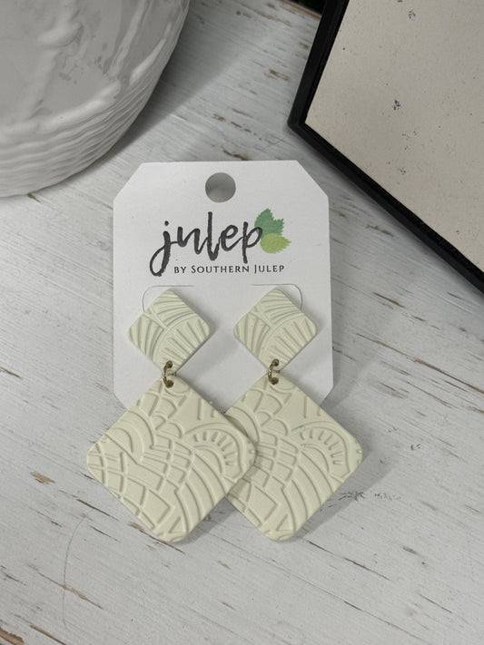 The Ruthie Earrings - Ivory