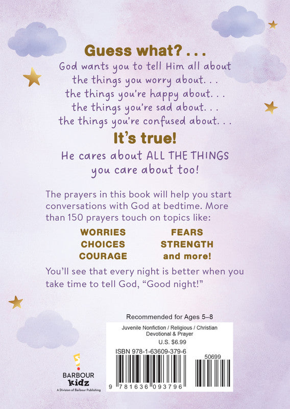 Good Night, God : Bedtime Prayers for Girls