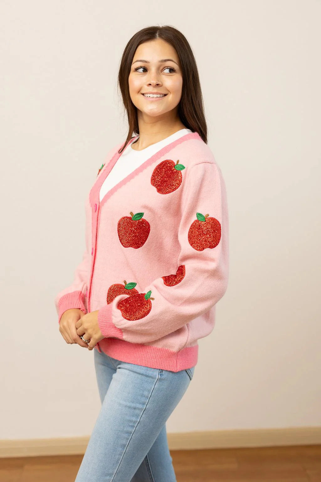 The Jeana Apple Cardigan