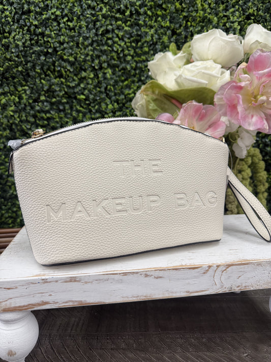 The Makeup Bag - Ivory