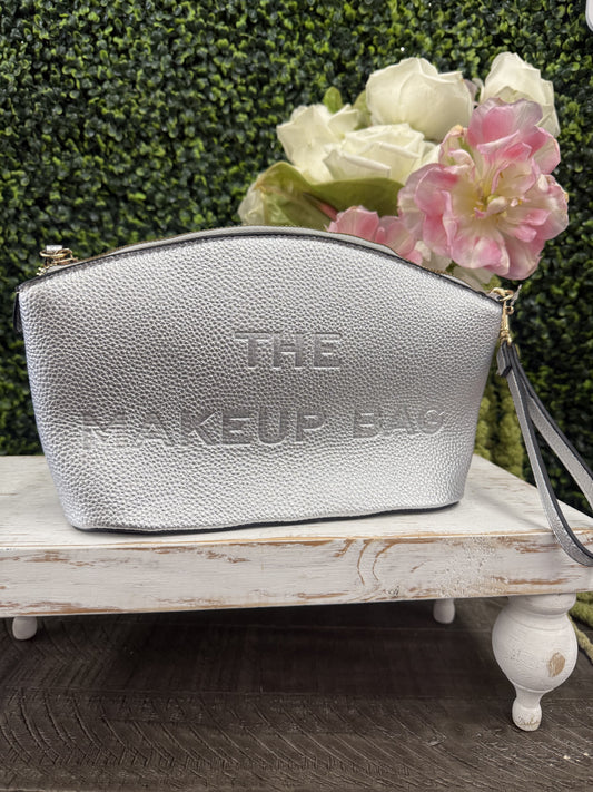 The Makeup Bag - Silver