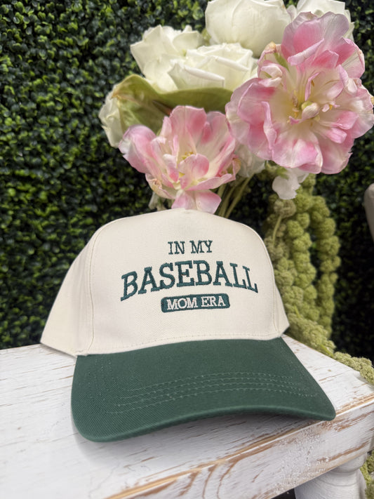 The In My Baseball Mom Era Hat - Green
