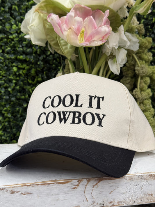 The Cool It Cowboy Hat - Black