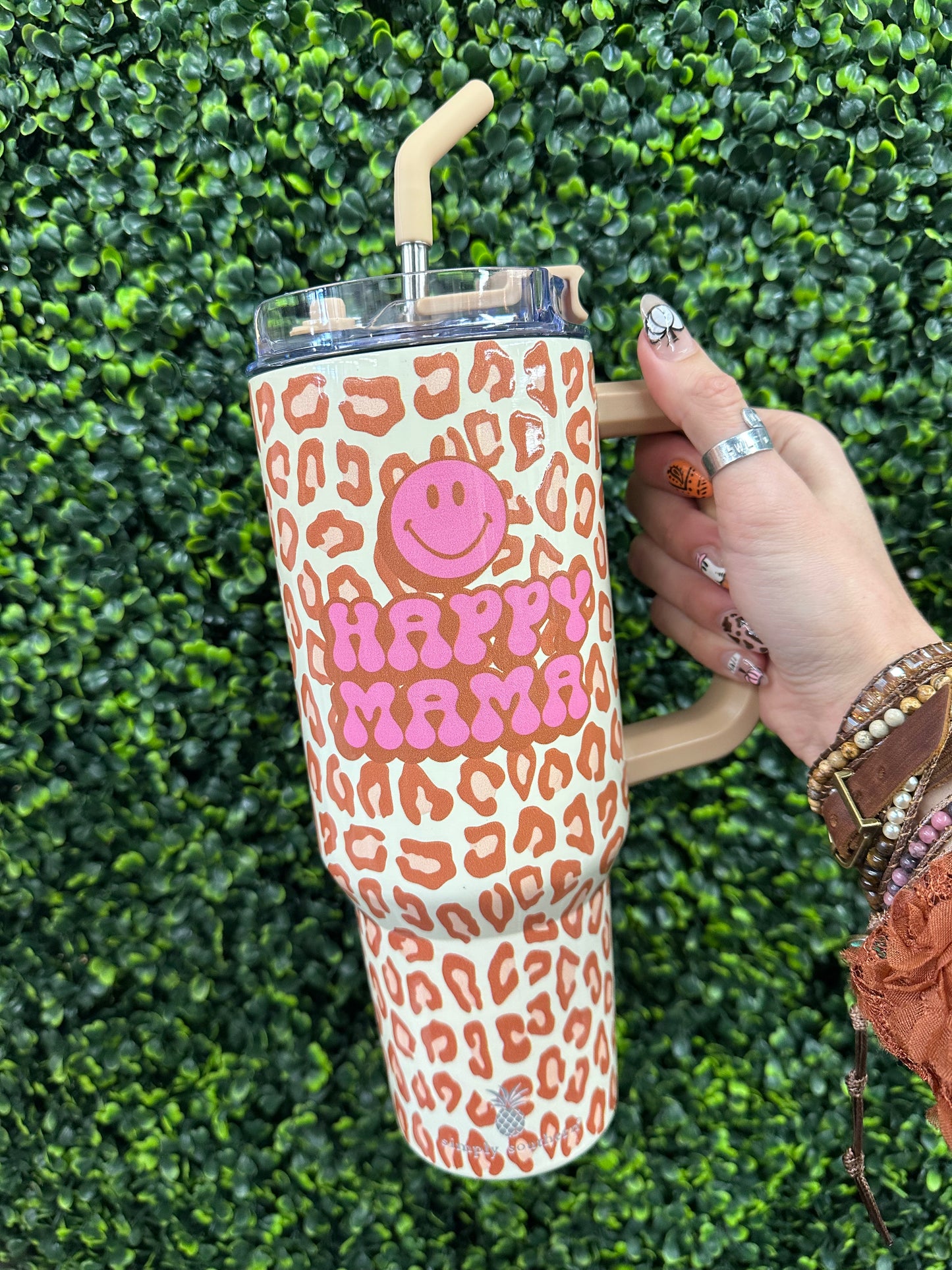 Simply Southern - 40oz. Tumbler - Happy Mama