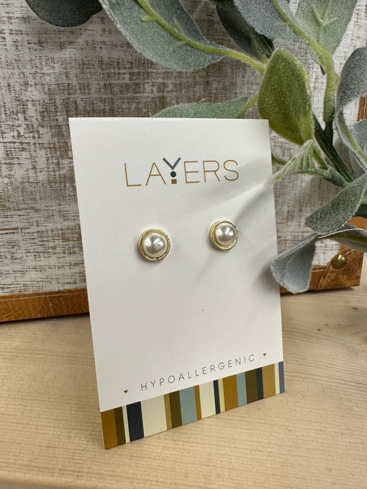 Layers Earrings - Gold