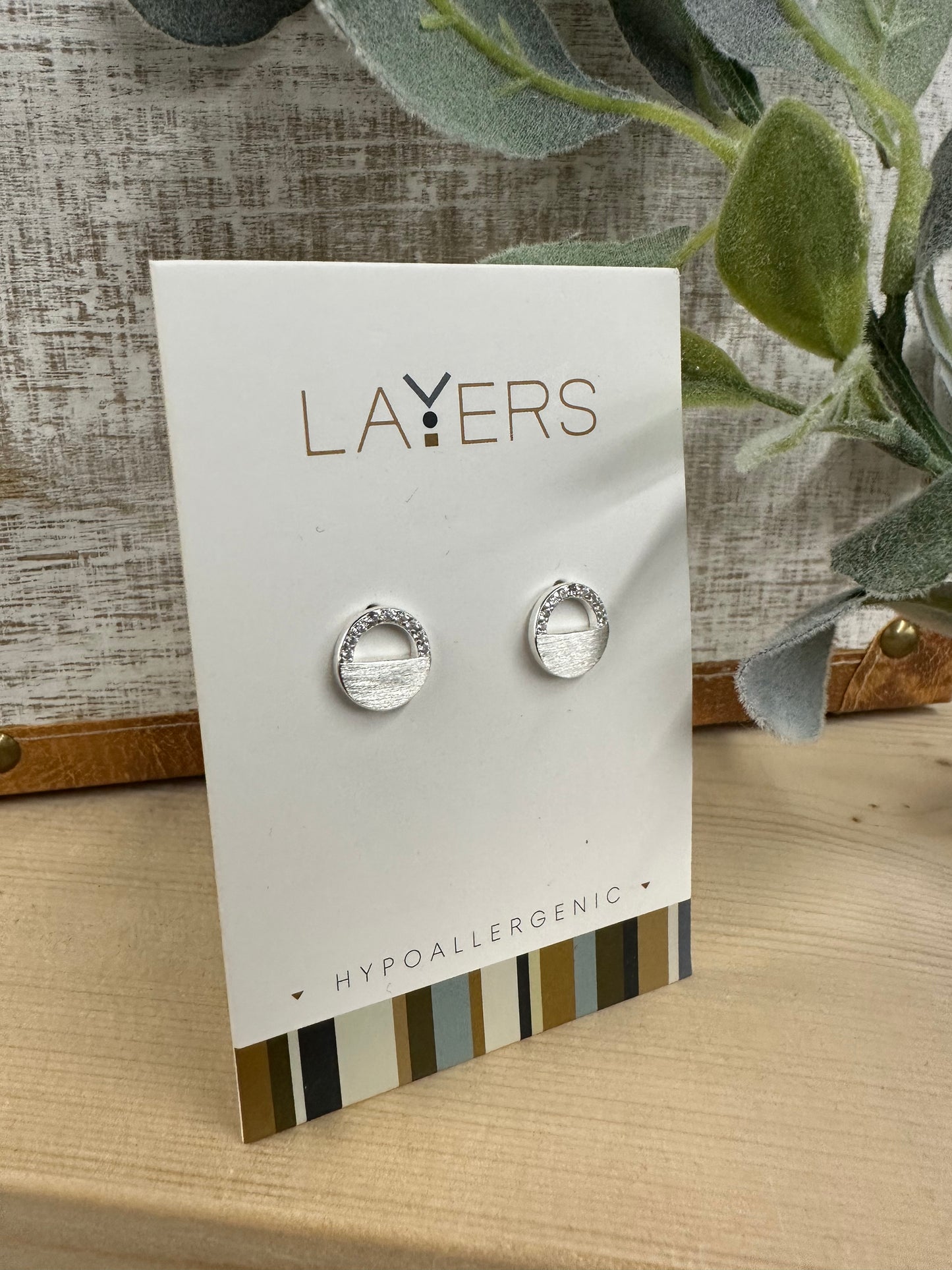 Layers Earrings - Silver