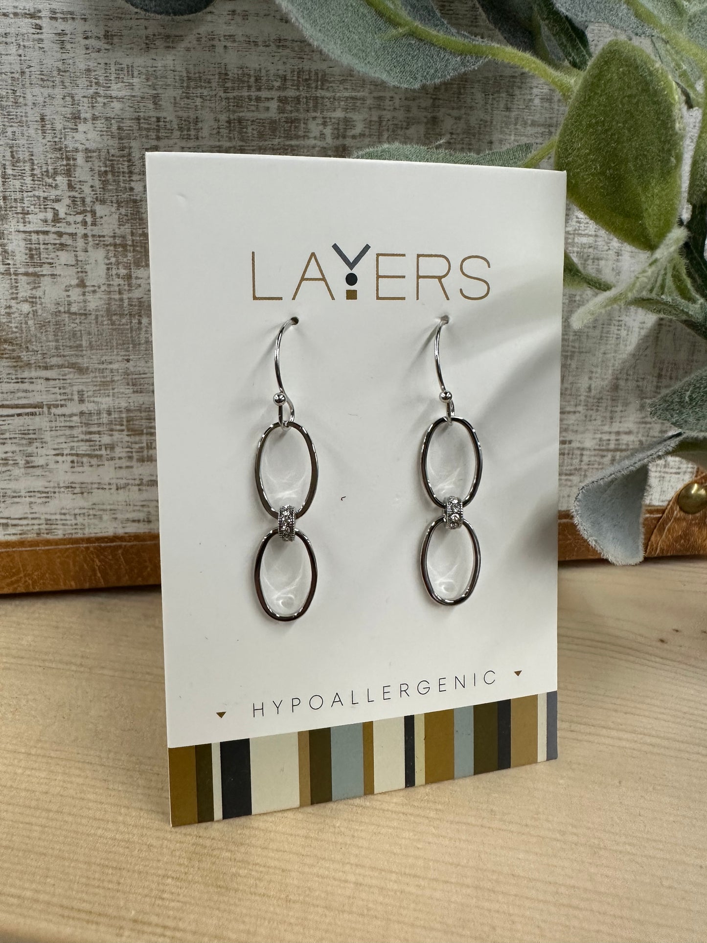 Layers Earrings - Silver