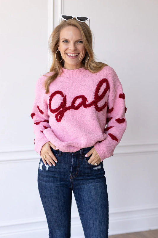 The Gal Fuzzy Sweater