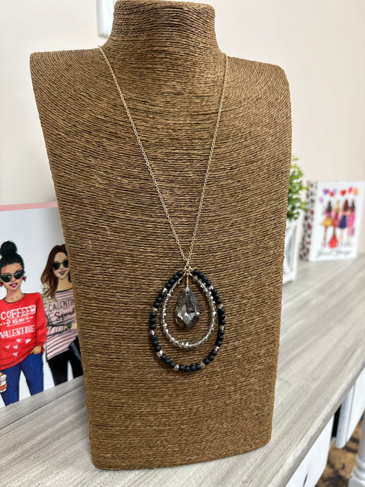 The Danni Necklace - Black