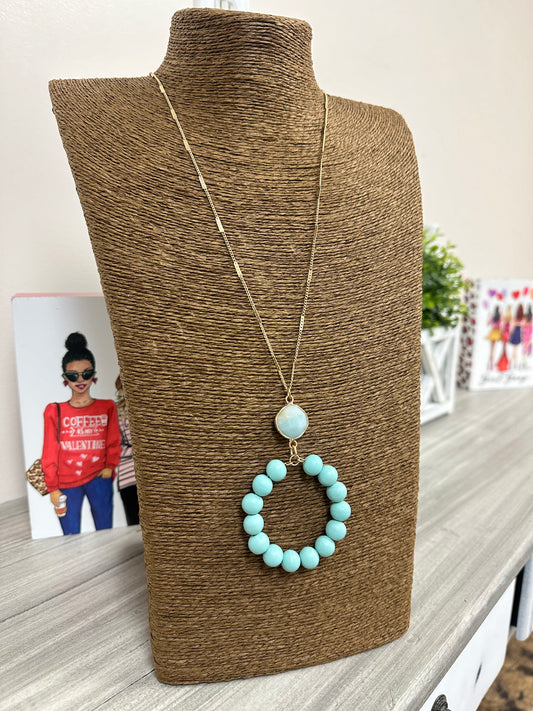 The Emmie Necklace - Mint