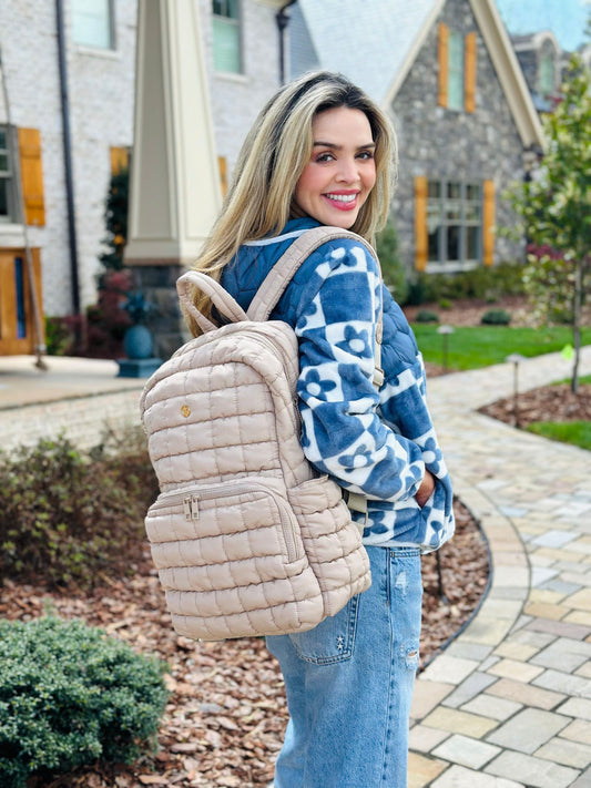 Simply Southern - Puff Backpack - Mocha