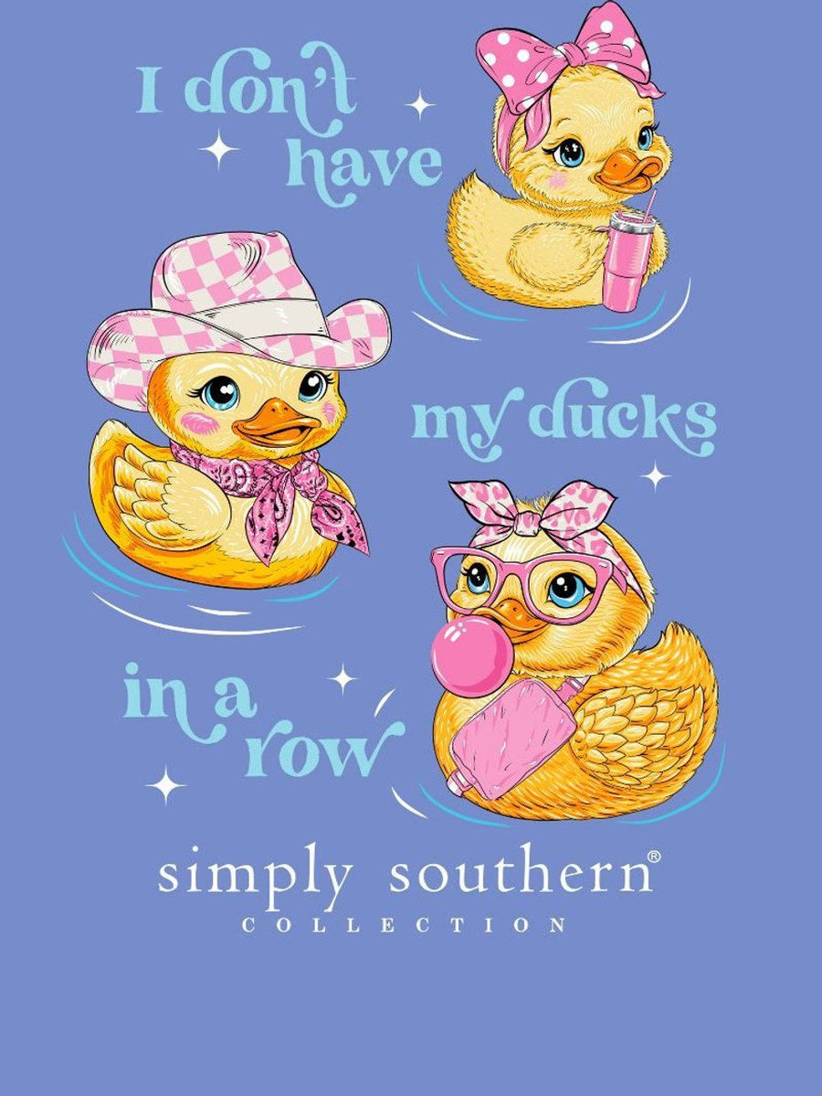 Simply Southern - I Don't Have My Ducks In a Row Long Sleeve Tee - 2024