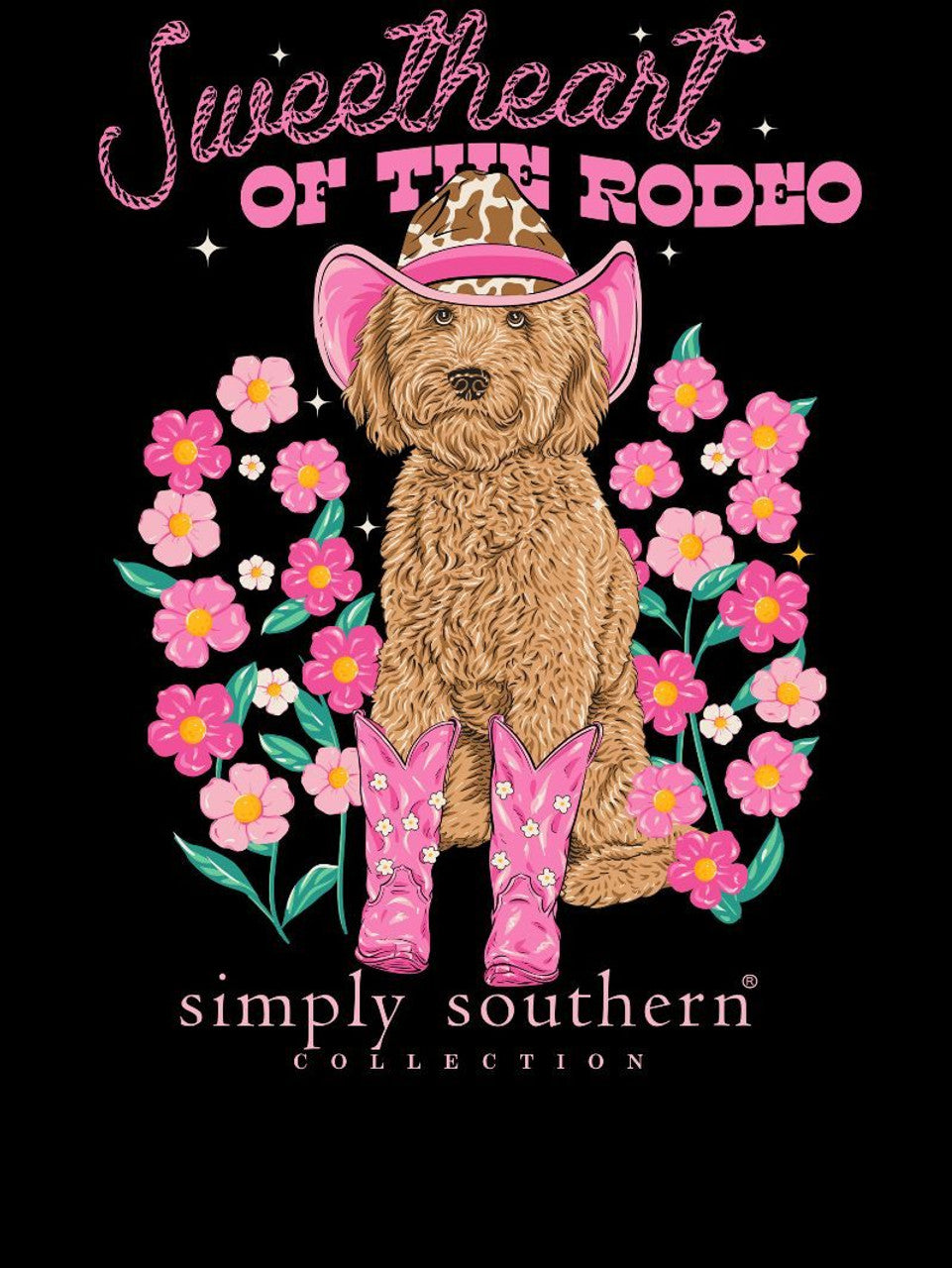 Simply Southern - Sweetheart of the Rodeo Long Sleeve Tee