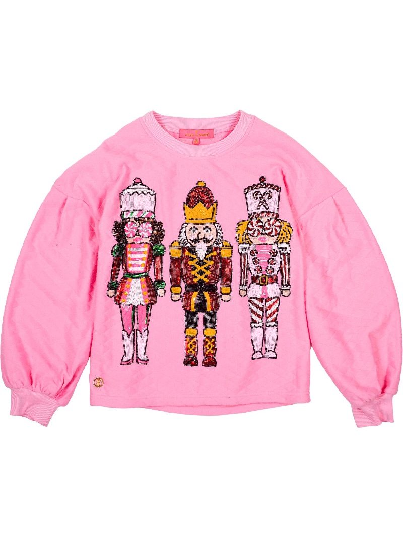 Simply Southern - Quilted Crewneck - Cheerful Nutcracker