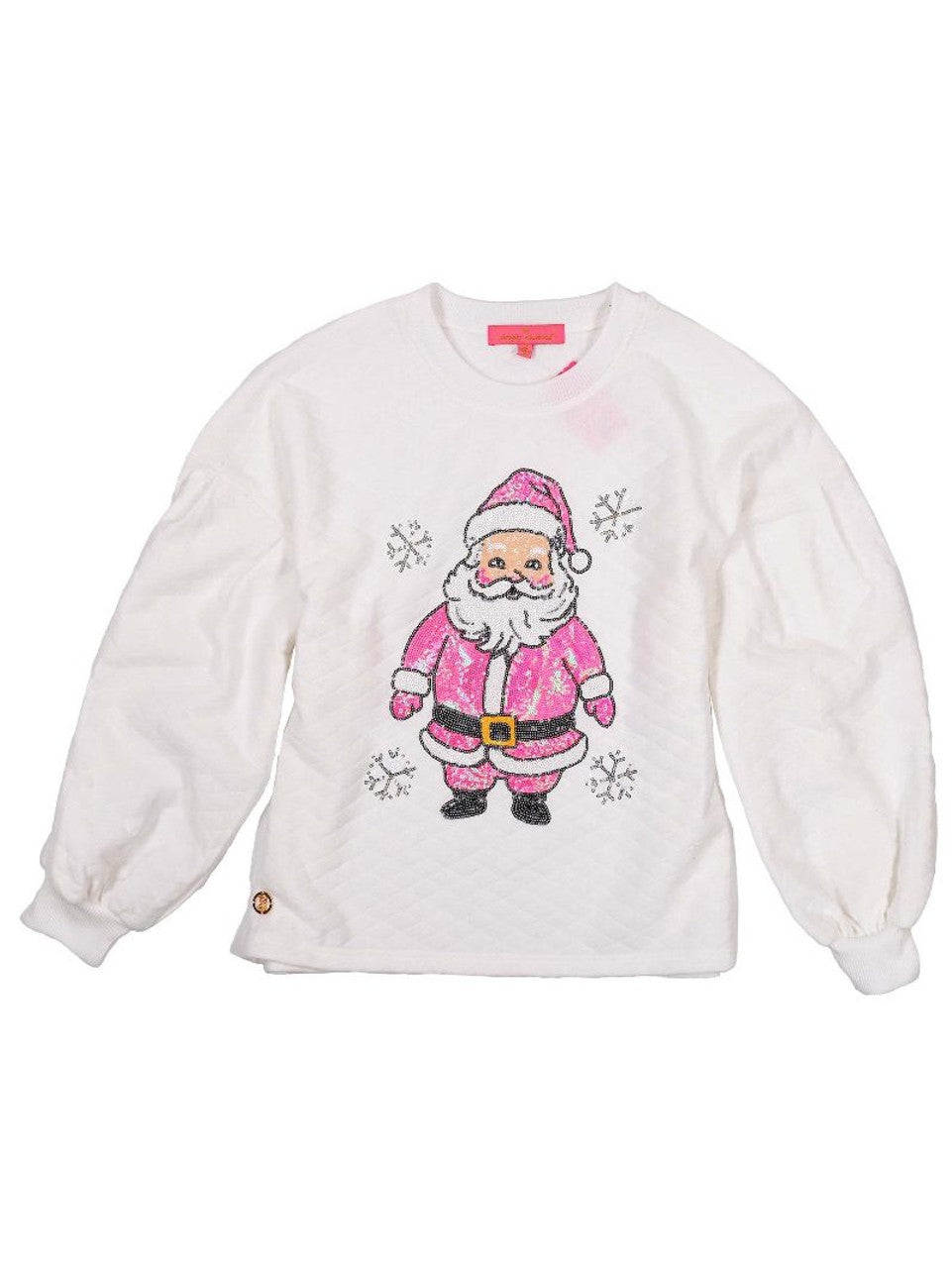 Simply Southern - Quilted Crewneck - Cheerful Santa