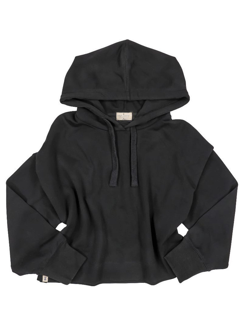 Simply Southern - Hoodie Crop - Black