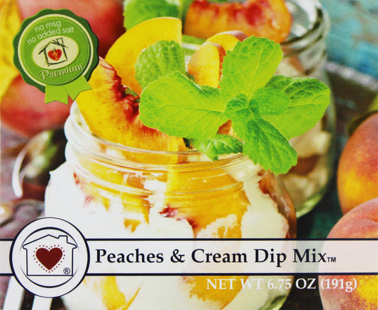 Country Home Creations - Peaches & Cream Dip Mix
