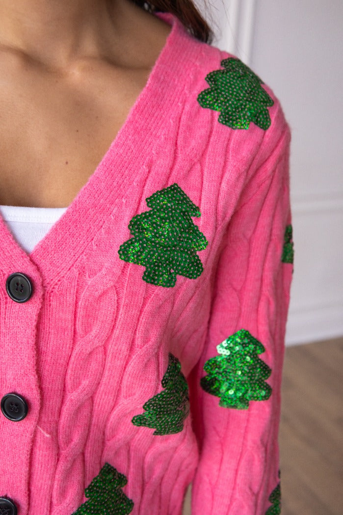 The Merry Christmas Darling Cardigan