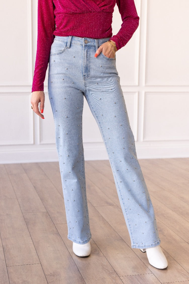 The Dolly Studded Jean