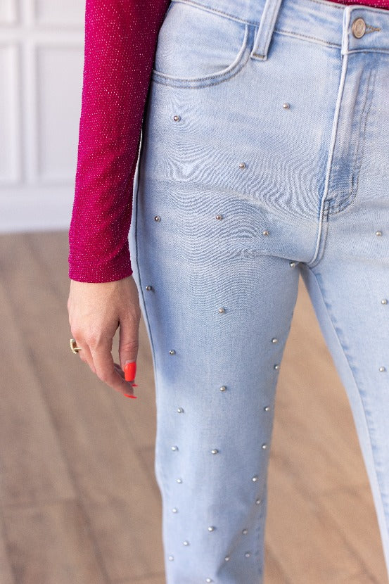 The Dolly Studded Jean