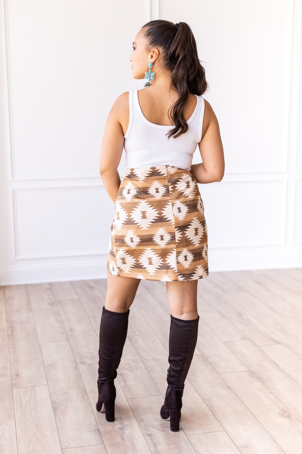 The Rio Grande Aztec Pencil Skirt