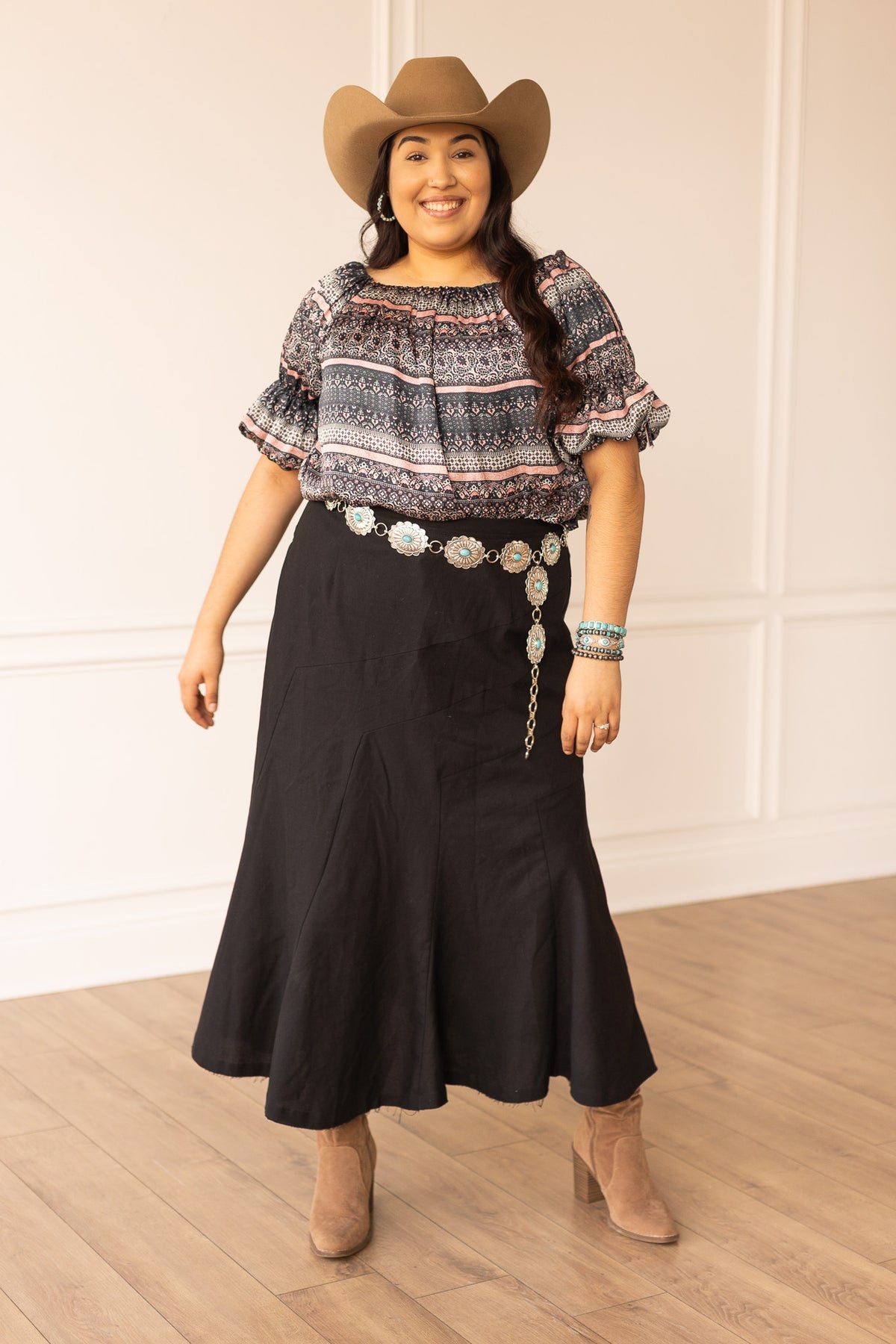 FINAL SALE - The Stella Linen Verse Dress - Black