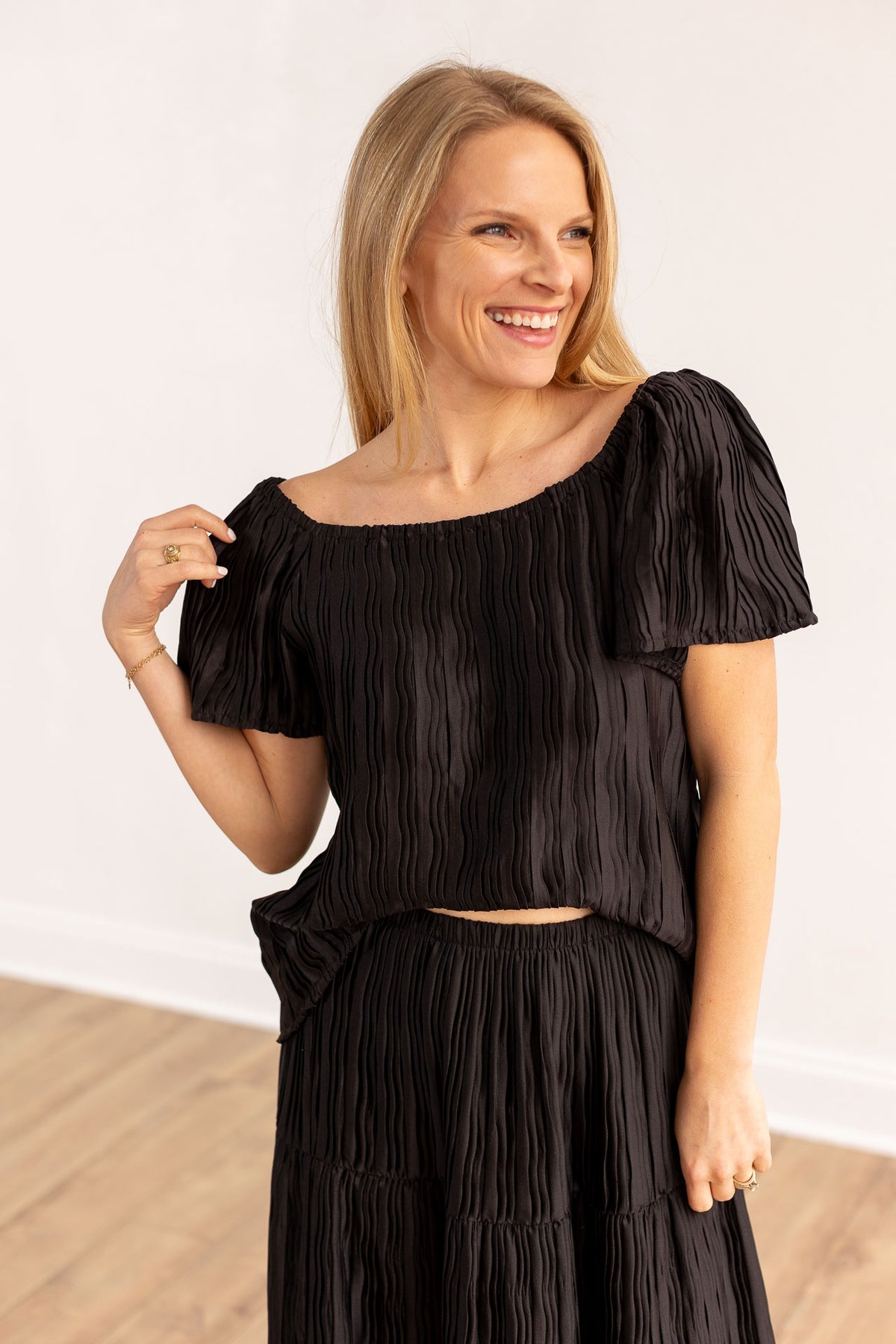 The Josephine Top - Black