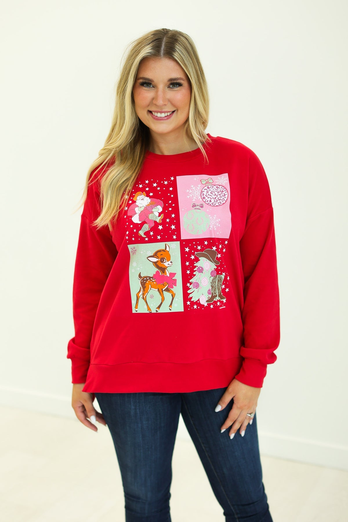 The Cowboy Santa Sweatshirt