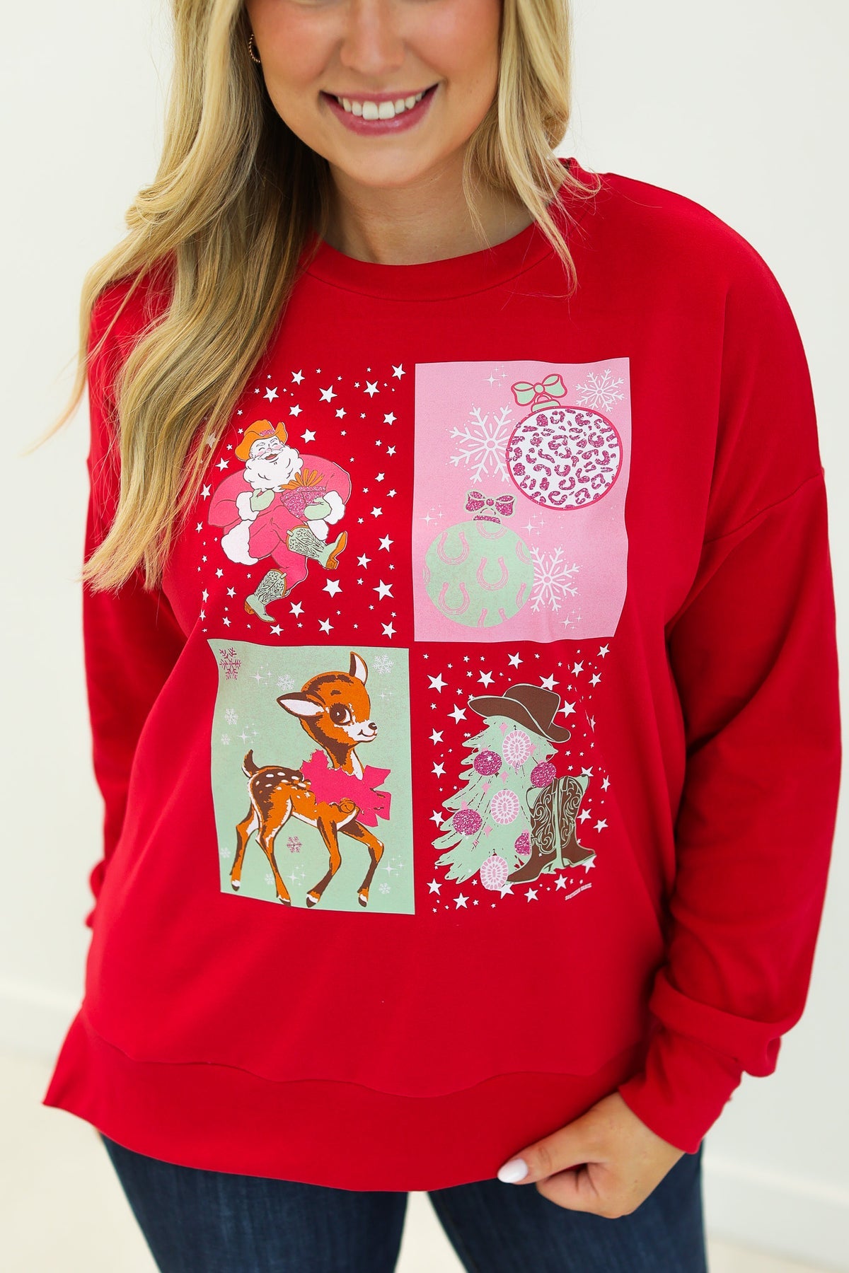 The Cowboy Santa Sweatshirt