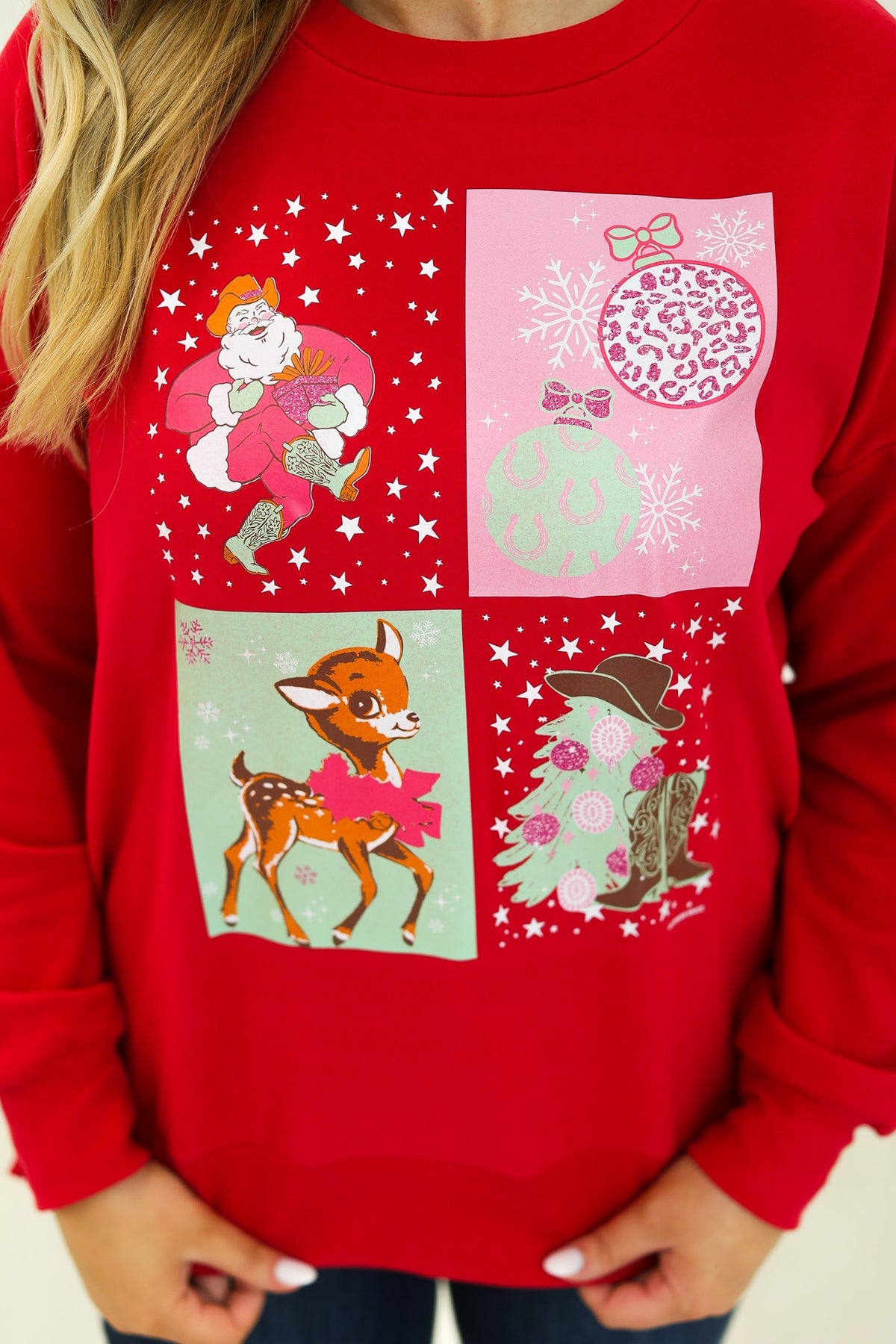 The Cowboy Santa Sweatshirt