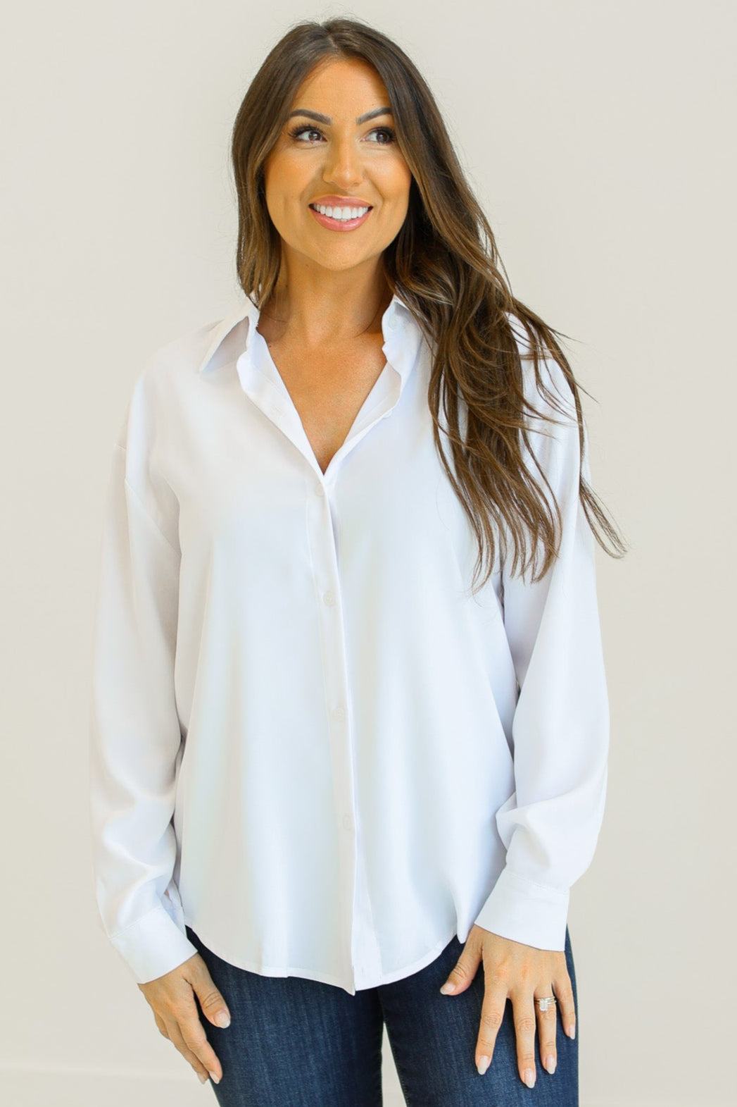 The Kathryn Top - Classic White