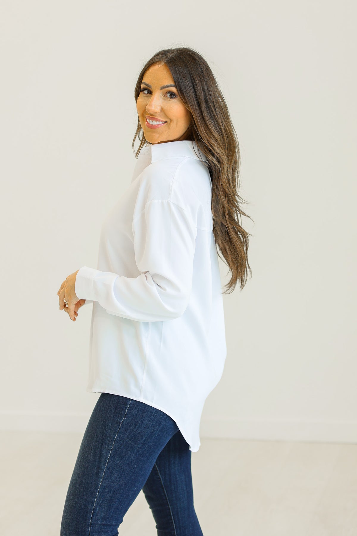 The Kathryn Top - Classic White