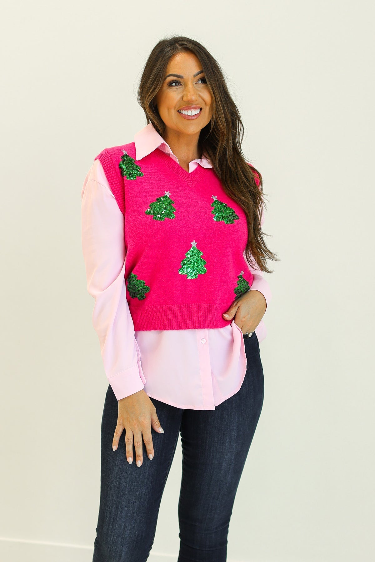 The Merry Christmas Darling Vest