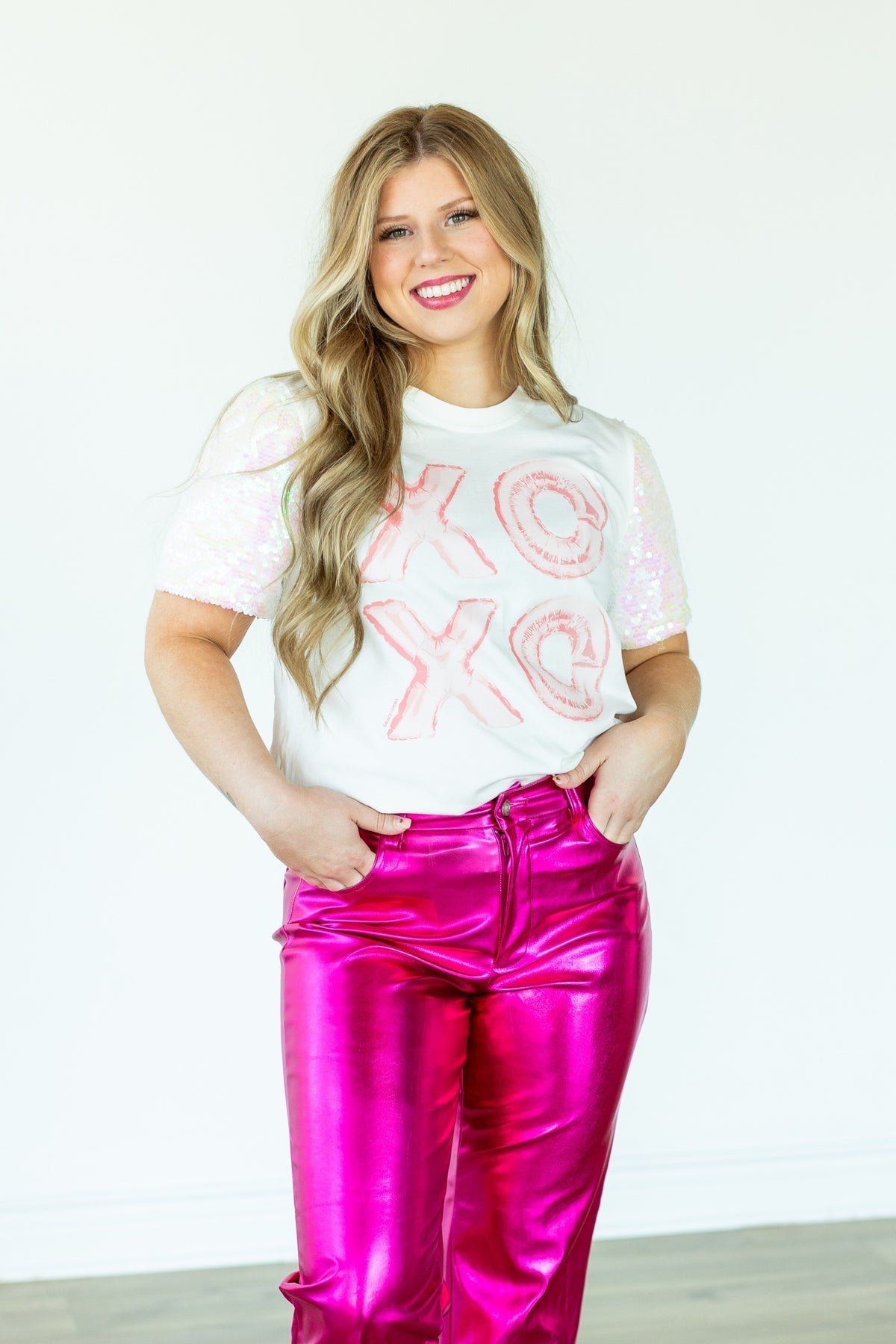 The XOXO Sparkle Top