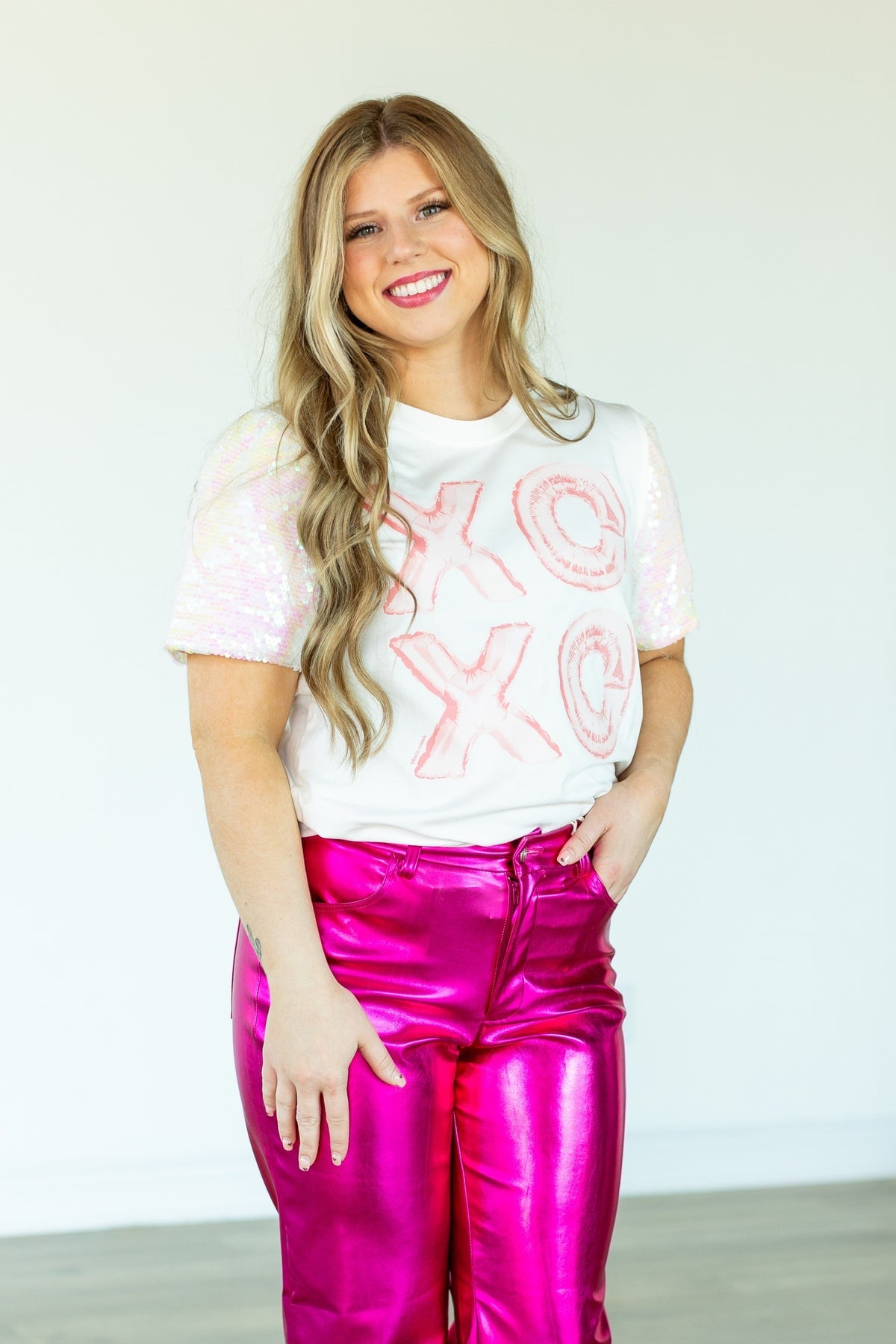 The XOXO Sparkle Top