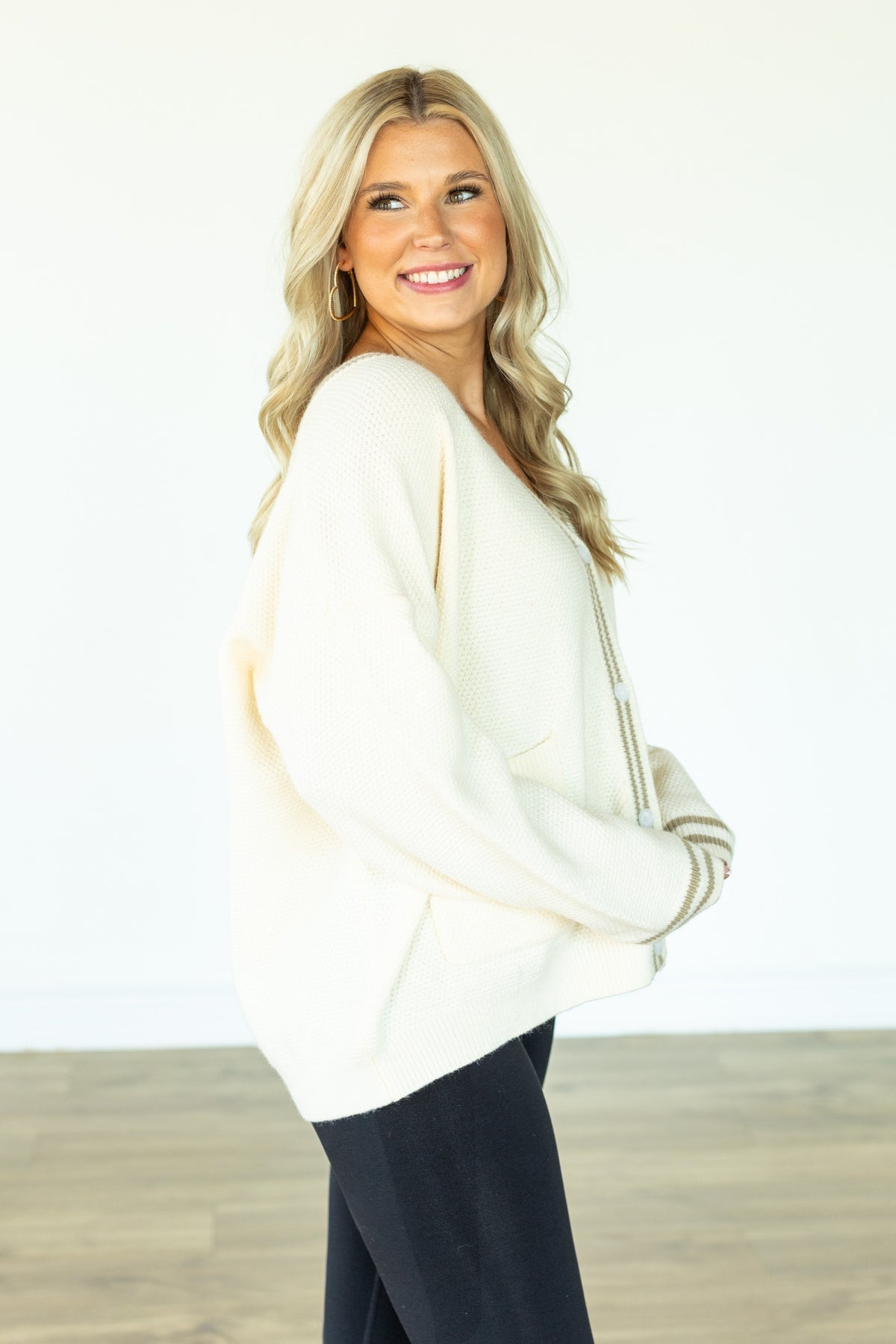 Grace's Go-To Cardigan - Ivory